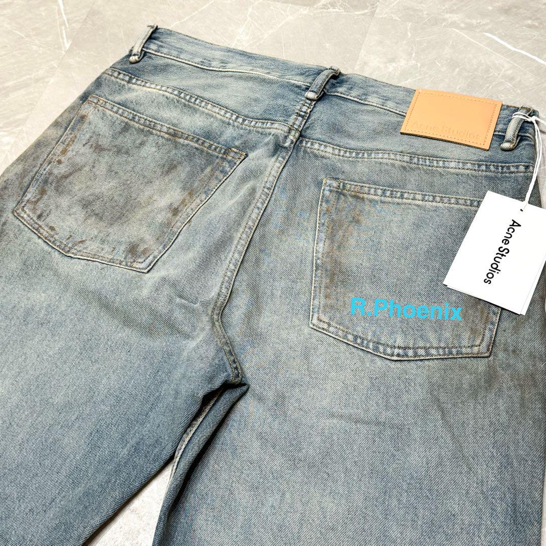 国内発送送関込【Acne Studios】ペニシリン ジーンズ Acne Studios - ルーズフィットジーンズ - 2021F - ミッドブルー