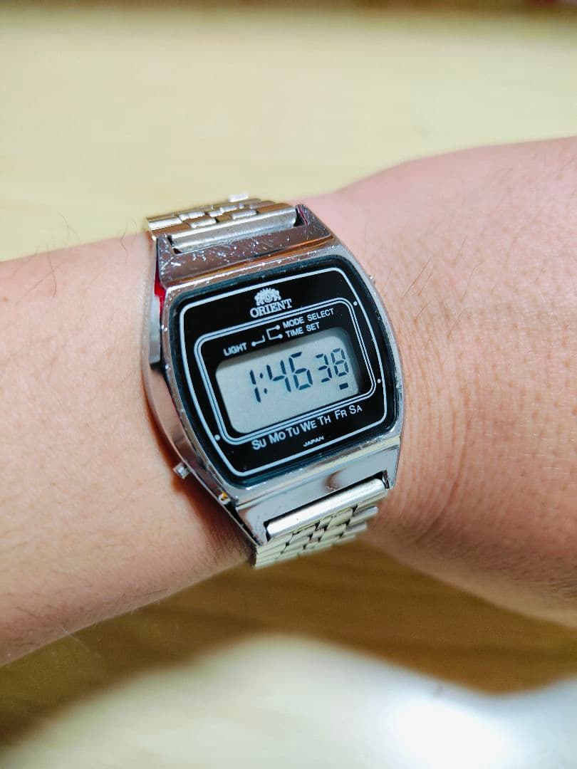 POLO EDMONTON ポロ 時計付きオイルライター文字盤ネイビー