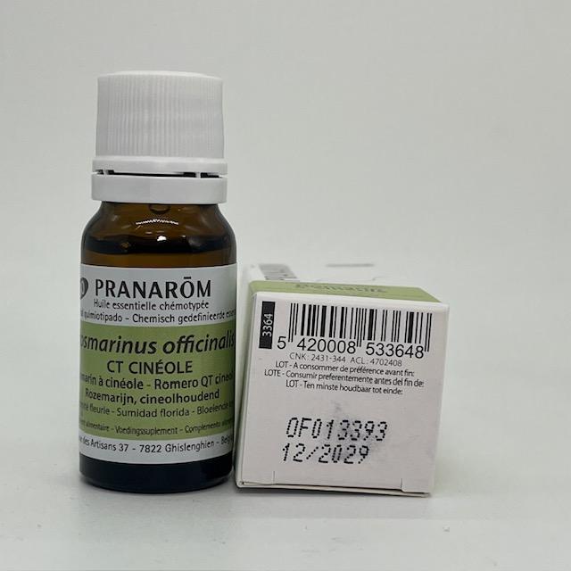 プラナロム ローズマリーシネオール BIO 10ml PRANAROM 精油