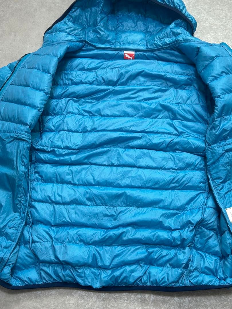 極美品 PUMA プーマ ダウンジャケット パーカー ジャケット スポーツ 極美品 PUMA プーマ ダウンジャケット パーカー ジャケット スポーツ
