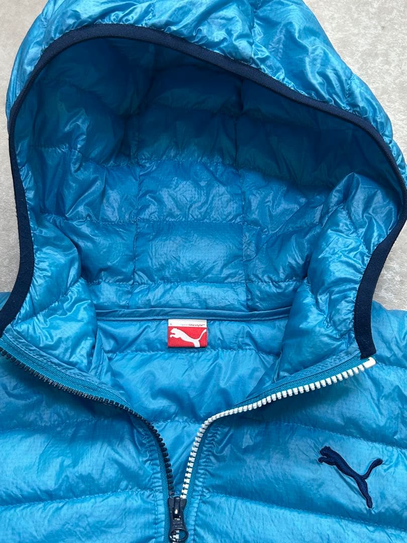 極美品 PUMA プーマ ダウンジャケット パーカー ジャケット スポーツ 極美品 PUMA プーマ ダウンジャケット パーカー ジャケット スポーツ