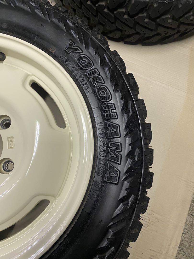 WILDBOAR SR コットンホワイト GEOLANDAR M/T G003