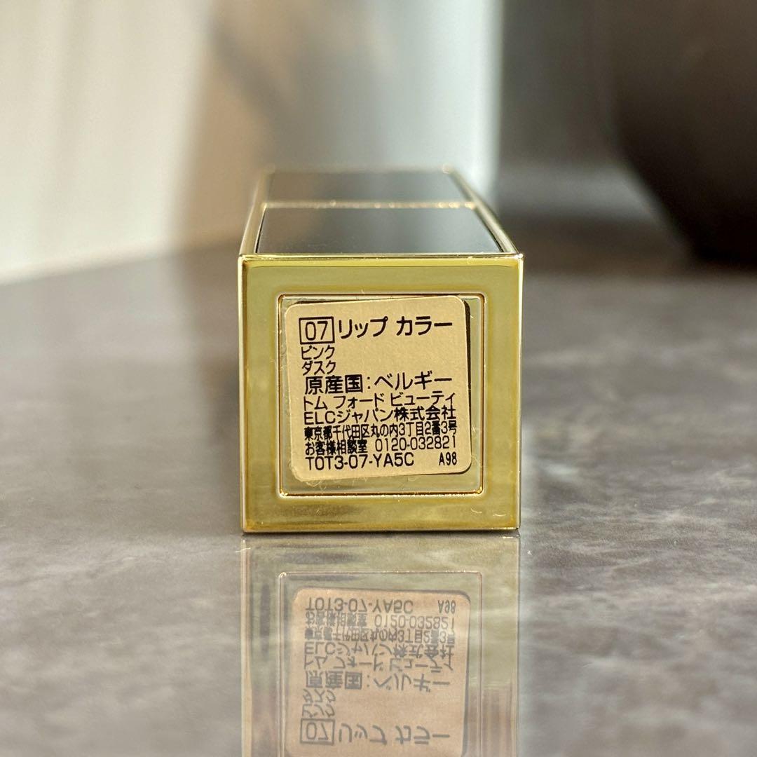 廃盤　新品未使用　TOM FORD リップカラー 07 ピンクダスク TOM FORD - トムフォード リップカラー 07 ピンクダスクの通販
