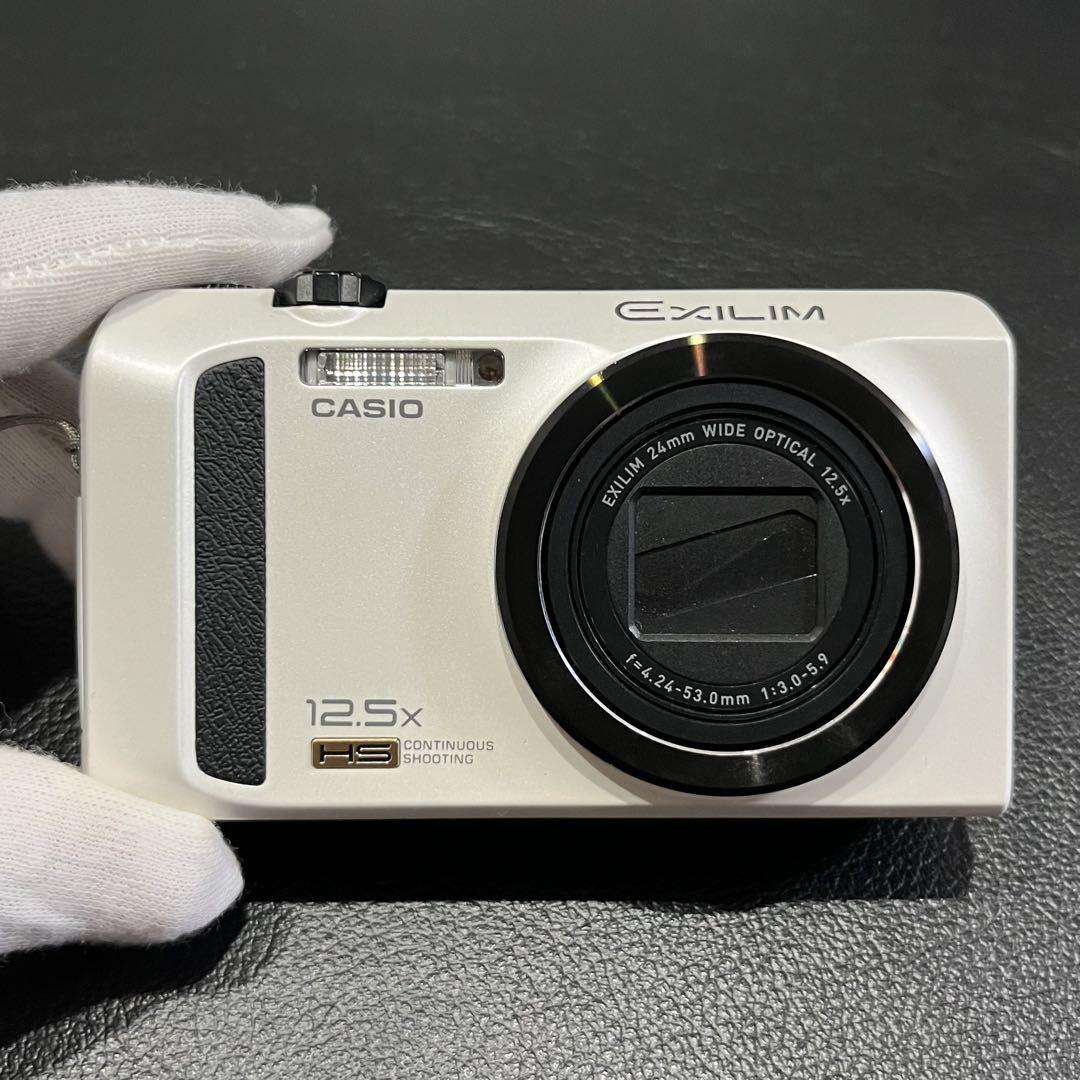 【美品】CASIO「EXILIM EX-ZR100」コンパクトデジタルカメラ