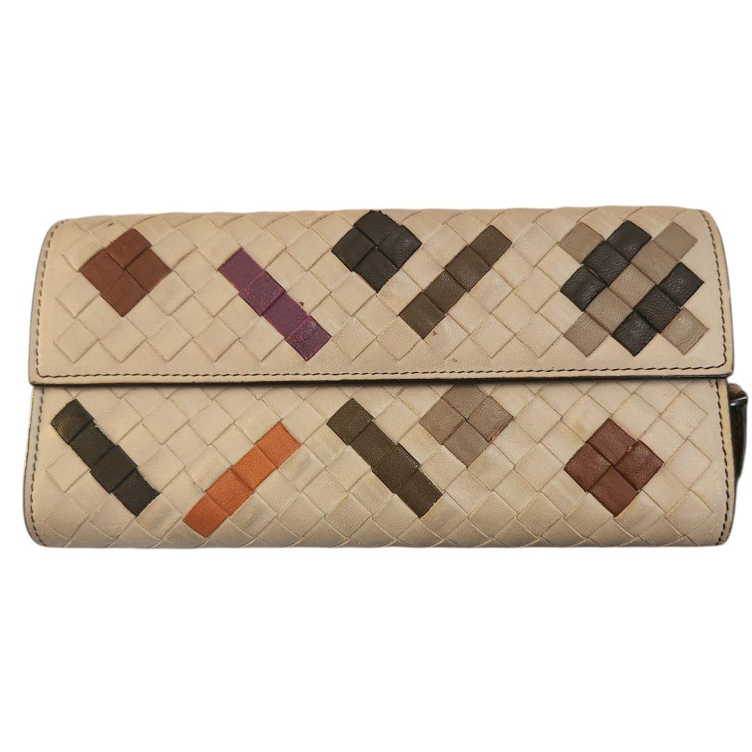 BOTTEGA VENETA　ボッテガヴェネタ　長財布　希少　箱あり