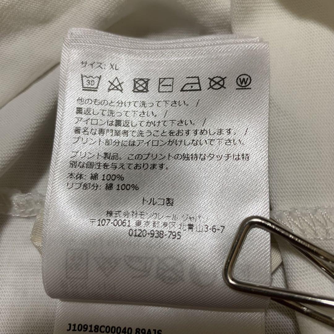 極美品　モンクレール　2024 Tシャツ　メタリック　国内正規品 4S111