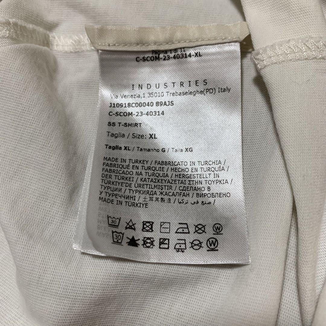 極美品　モンクレール　2024 Tシャツ　メタリック　国内正規品 4S111