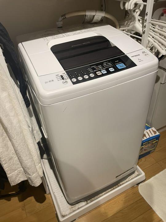 期間限定 送料込み 日立 Hitachi 白い約束 全自動洗濯機 7kg Nw 7ty 洗濯機 Riwa Maas Org