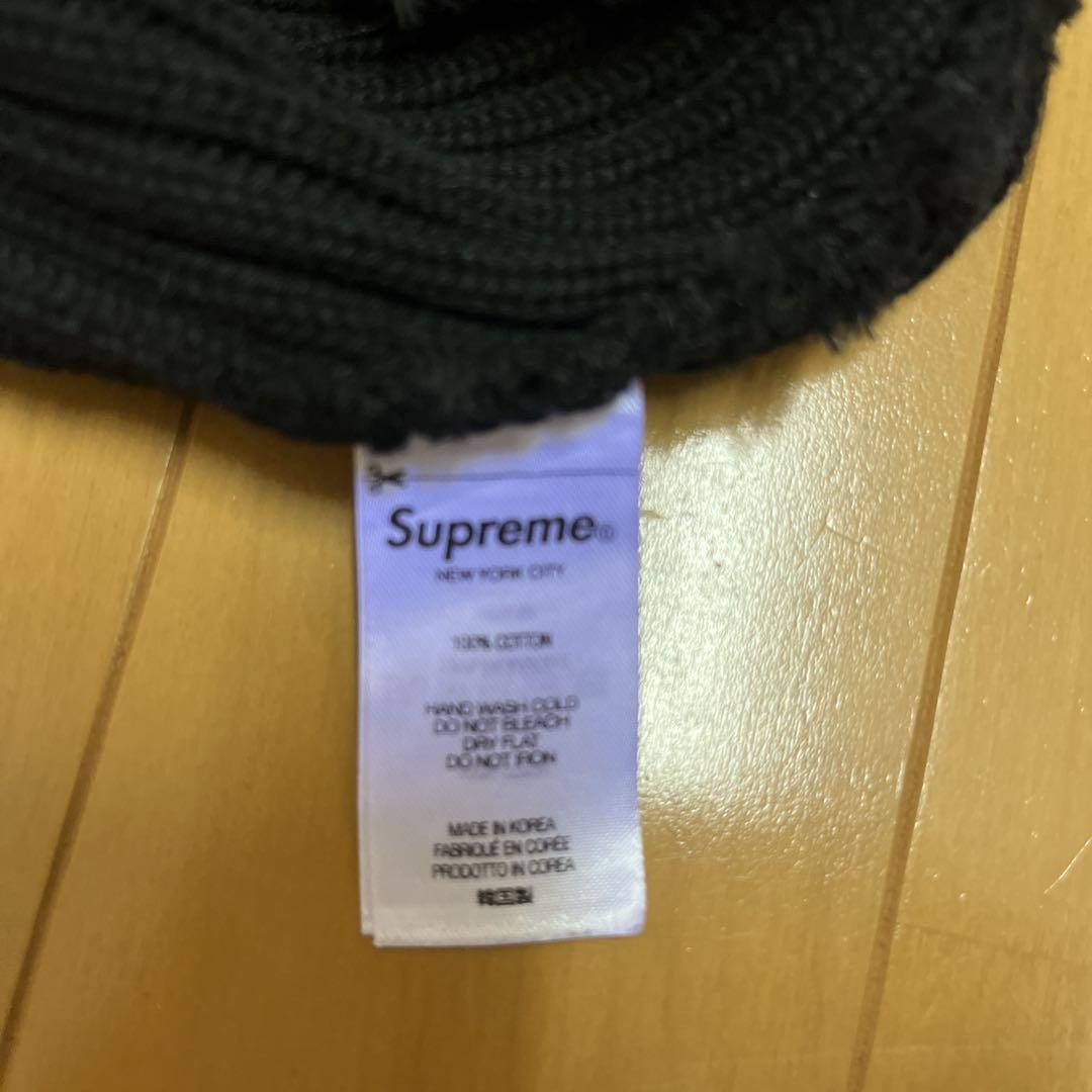 Supreme ブラック ニット帽