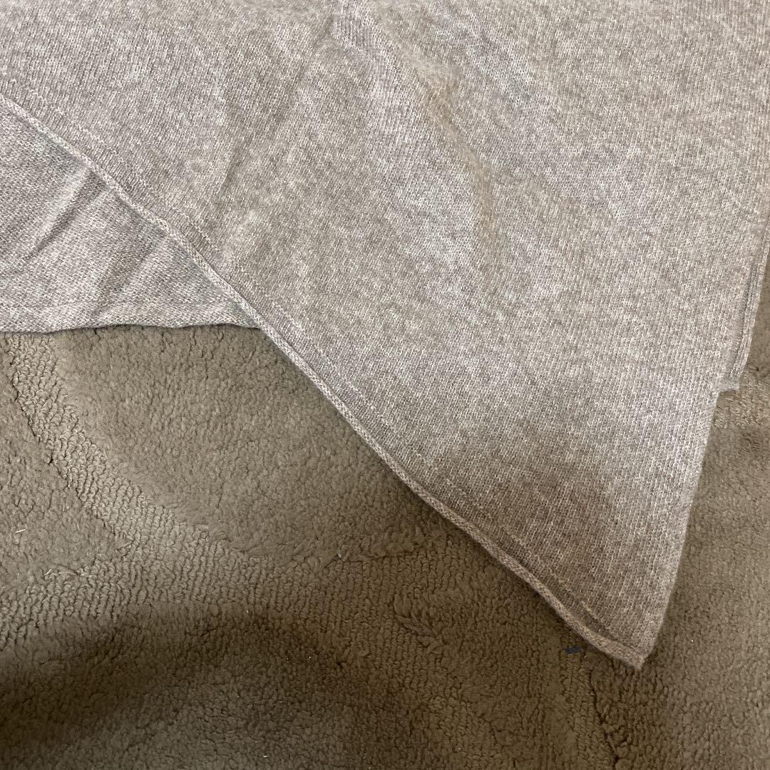 ナチュラルベーシック ストール 茶系 新品