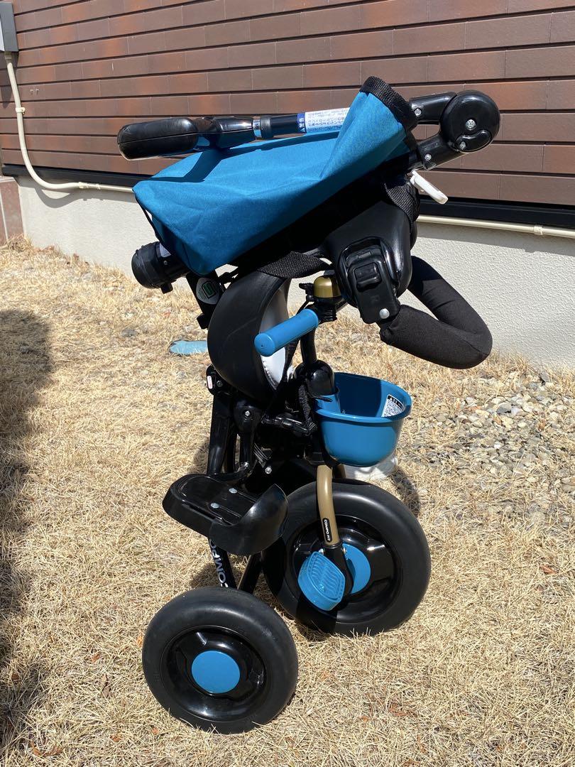 アイデス コンポフィット 2 三輪車 ターコイズブルー