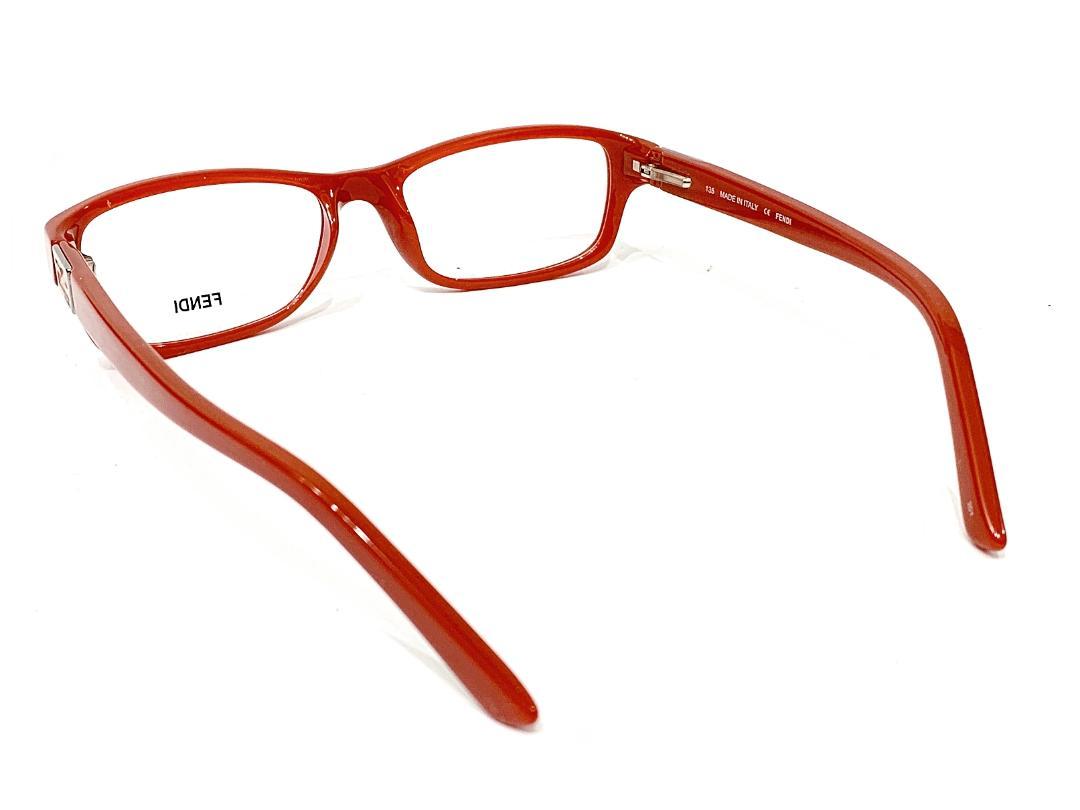 新品・正規]フェンディFENDI F961 メガネ眼鏡フレーム 赤 レディース