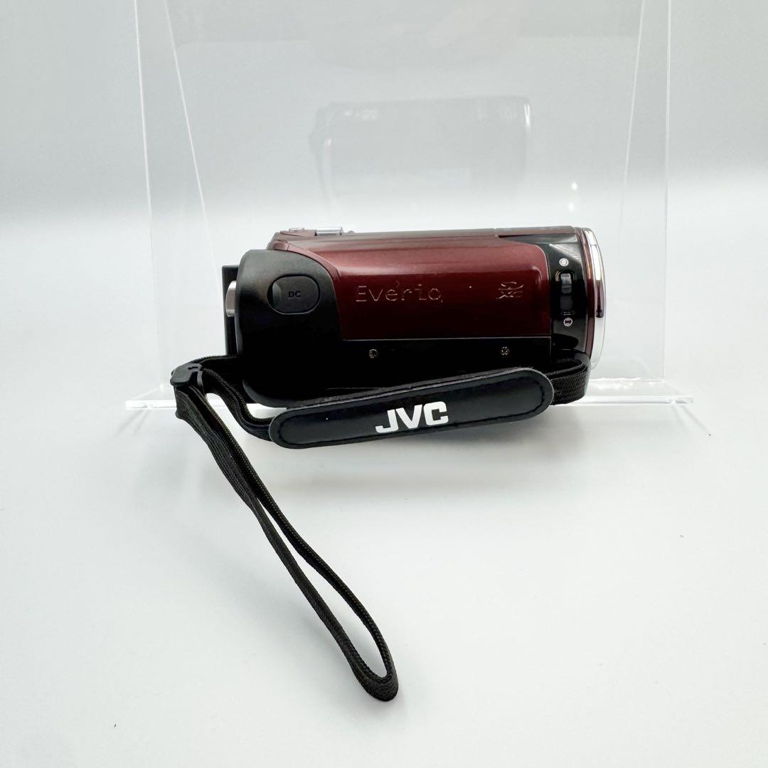 美品】JVC GZ-E66-R ビデオカメラ フルHD 光学40倍ズーム - メルカリ