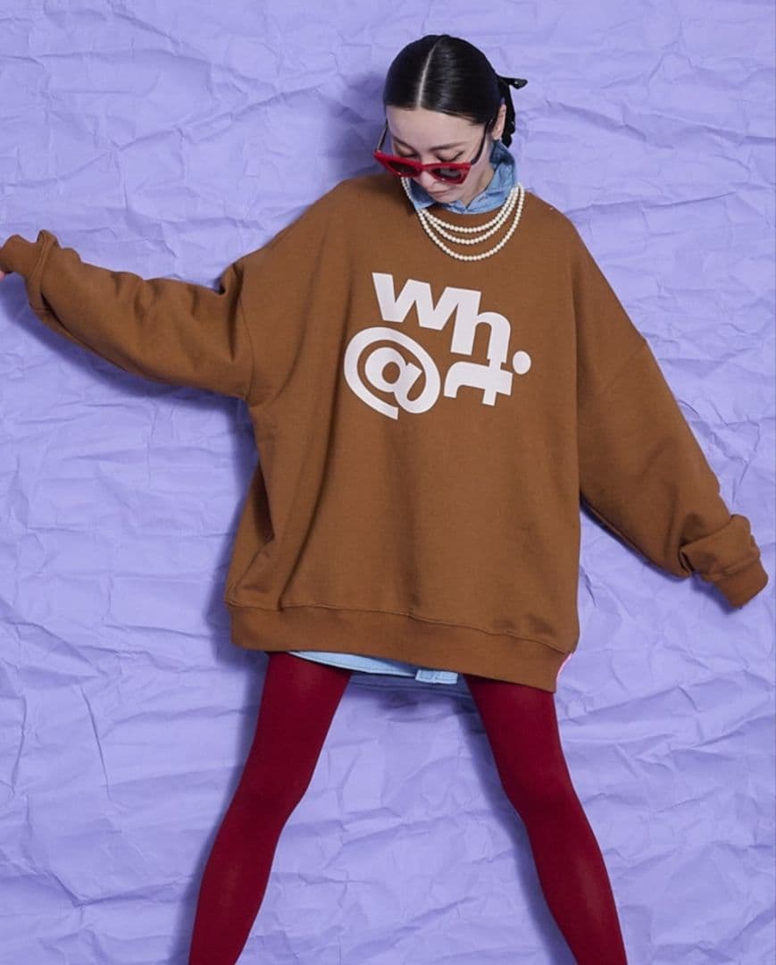 トーマスマグパイ スエット ブラウン SIZE intoxic