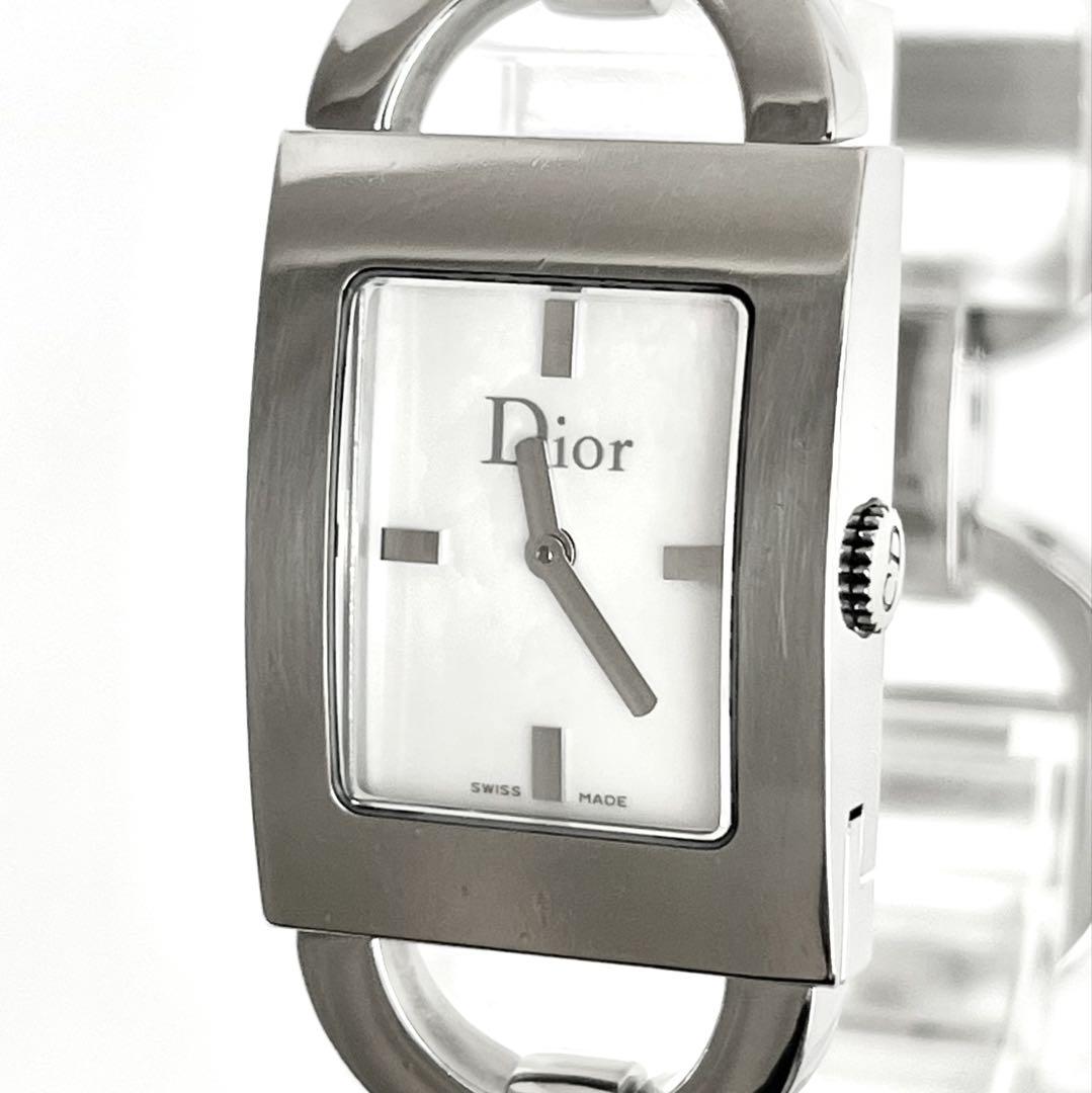 クリスチャンディオール Dior レディース腕時計 磨き済み 電池新品 1976