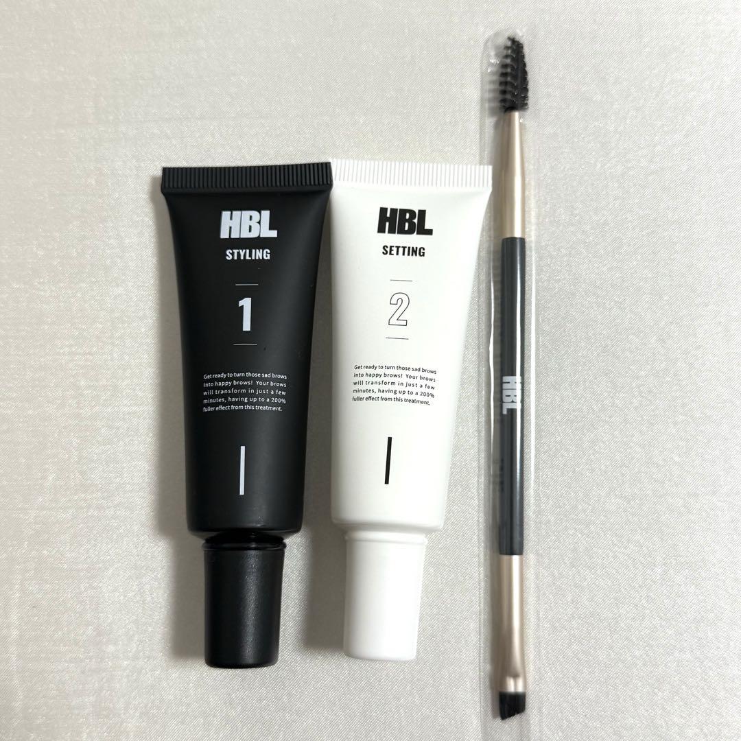 ハリウッドブロウリフト HBL 液剤 セッティングクリーム スクリューブラシ