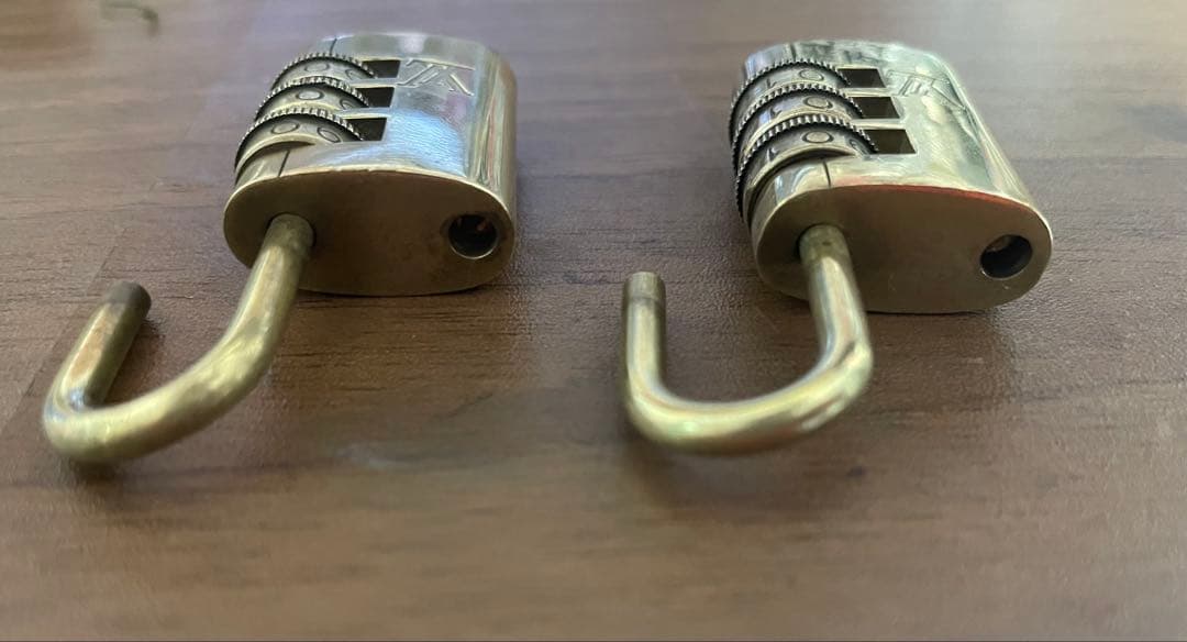 ルイヴィトン パドロック ダイヤル式 南京錠 ヴィンテージ