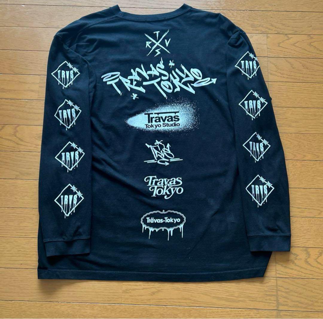 TRAVAS TOKYO ロンＴ くま TRAVAS TOKYO【トラバストーキョー】クマロンT/全3色