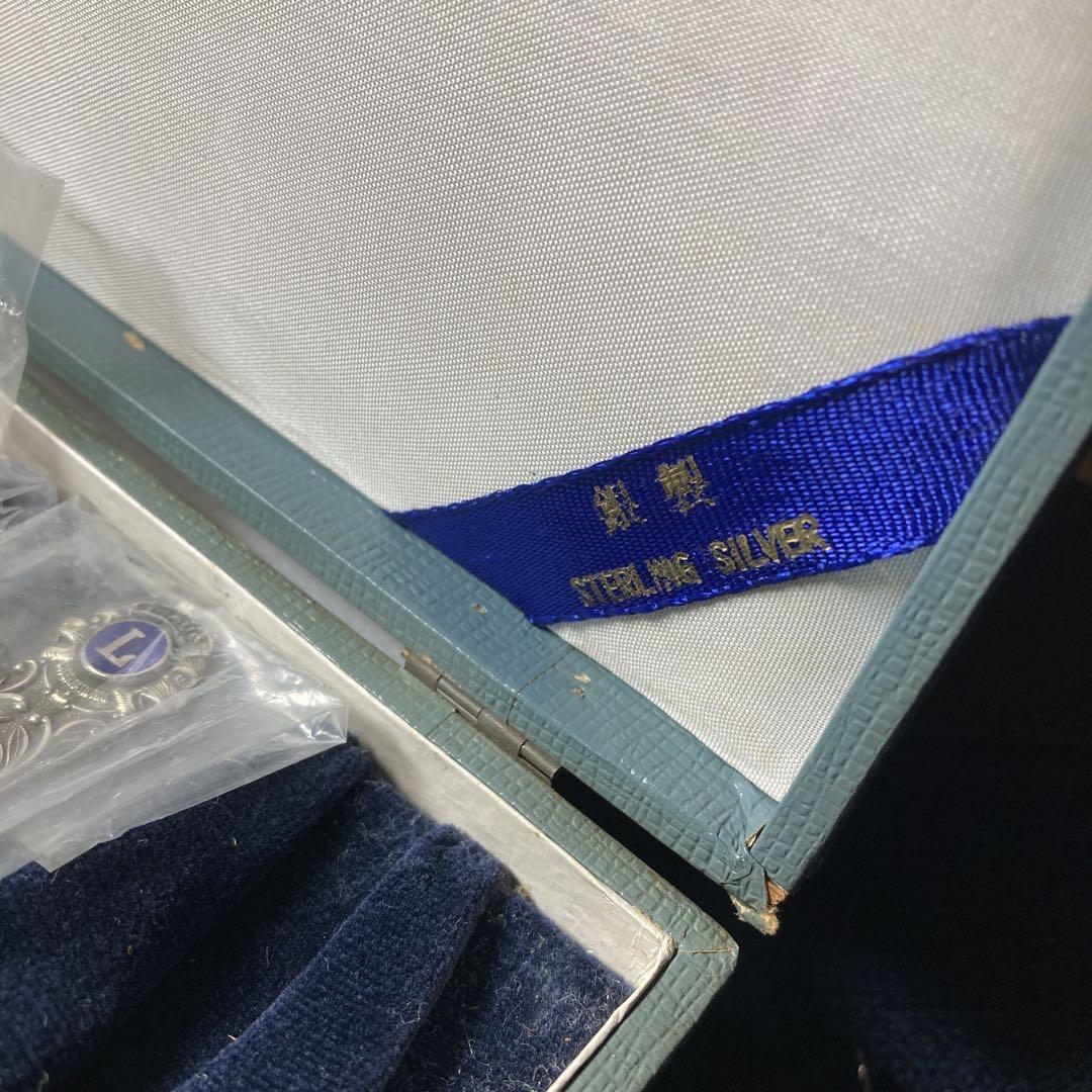(๑>◡<๑)ほとんど純銀に近い、かっこいいデザインのヴィンテージ