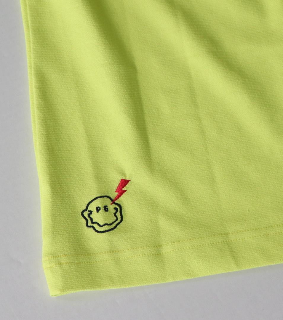 新品【パーリーゲイツ】イナズマLOGO ノースリーブ カットソー 0(S)