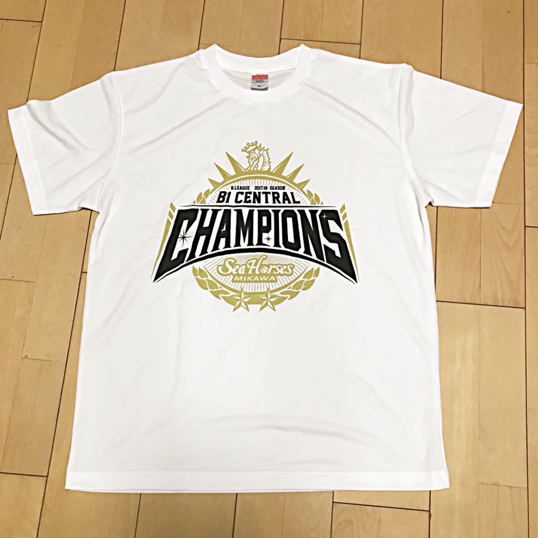 新品 Bリーグ シーホース三河 B1中地区優勝記念 Tシャツ
