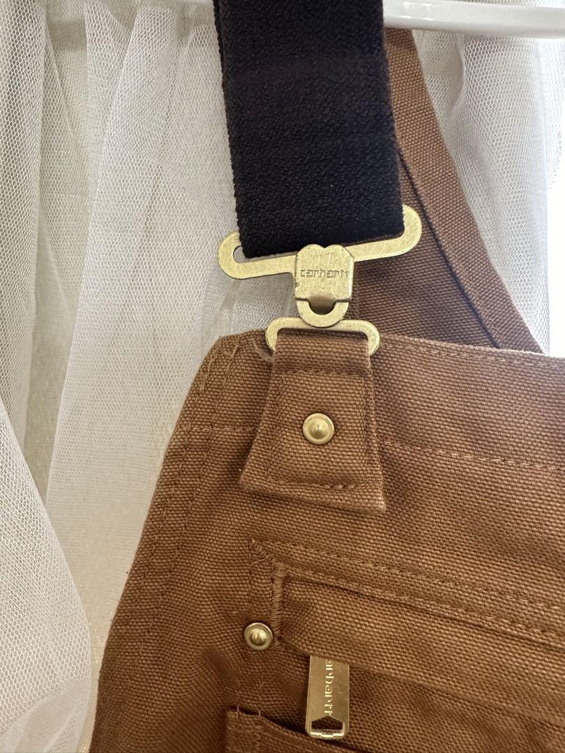 Carhartt ダックビブオーバーオール 【ブラウン】