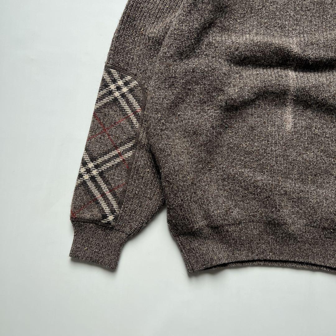 Burberry LONDON ローゲージニット ノバチェック B740