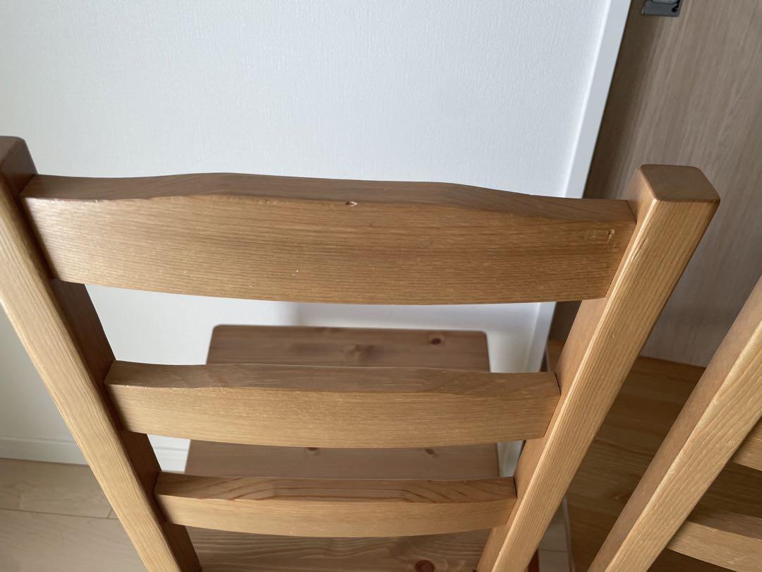 「直接引き取り限定」IKEA ヨックモック　ダイニングテーブル＋椅子4脚