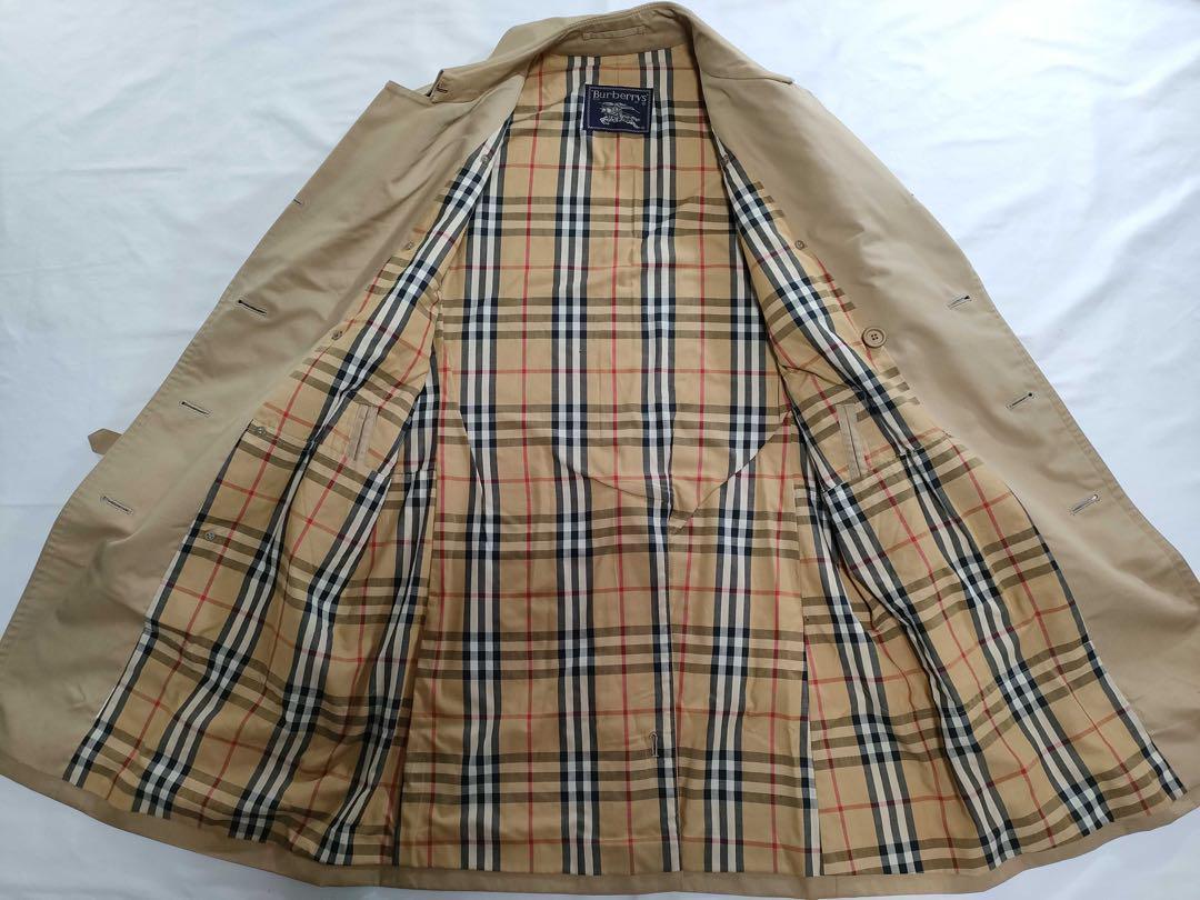 状態考慮　Burberry トレンチコート　レディース　M ベージュ　C100