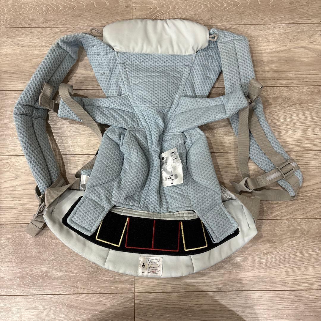 エルゴ　オムニブリーズ　ミストブルー　抱っこひも