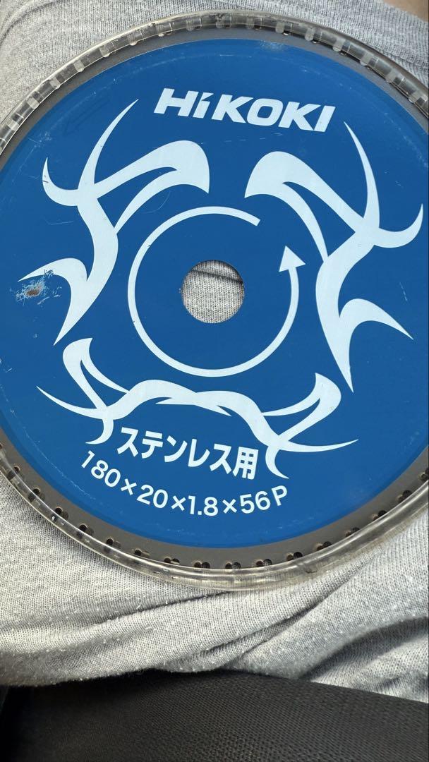 HIKOKI ステンレス用チップソー替刃　180×20×56P