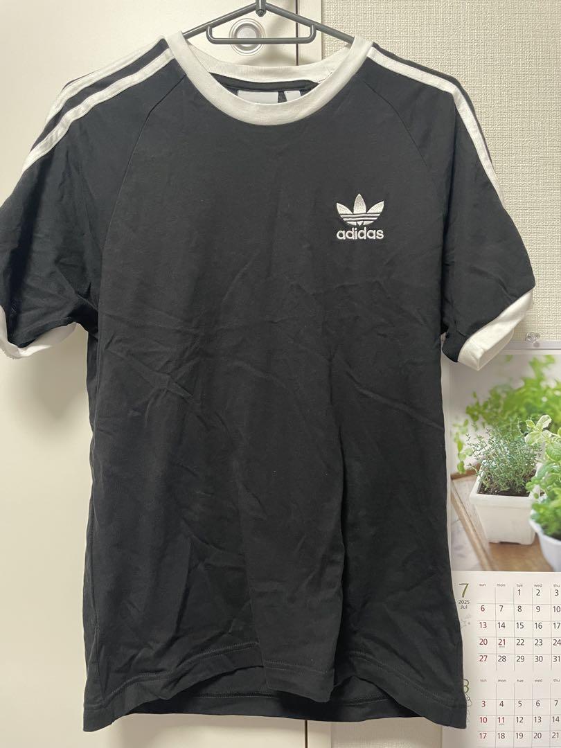 ロエベ ロゴ エンブロイダリー クルーネック Tシャツ ブラック Adidas Originals ロゴ エンブロイダリー クルーネック Tシャツ