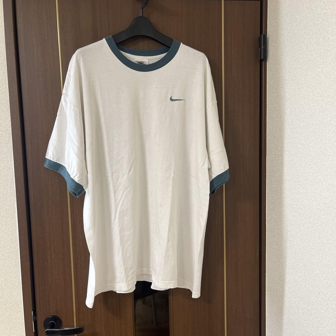 旧タグ　NIKE リンガーTシャツ　MADE IN USA ナイキ