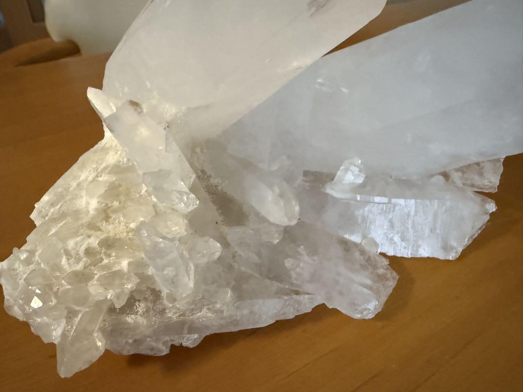 水晶　原石　3260g