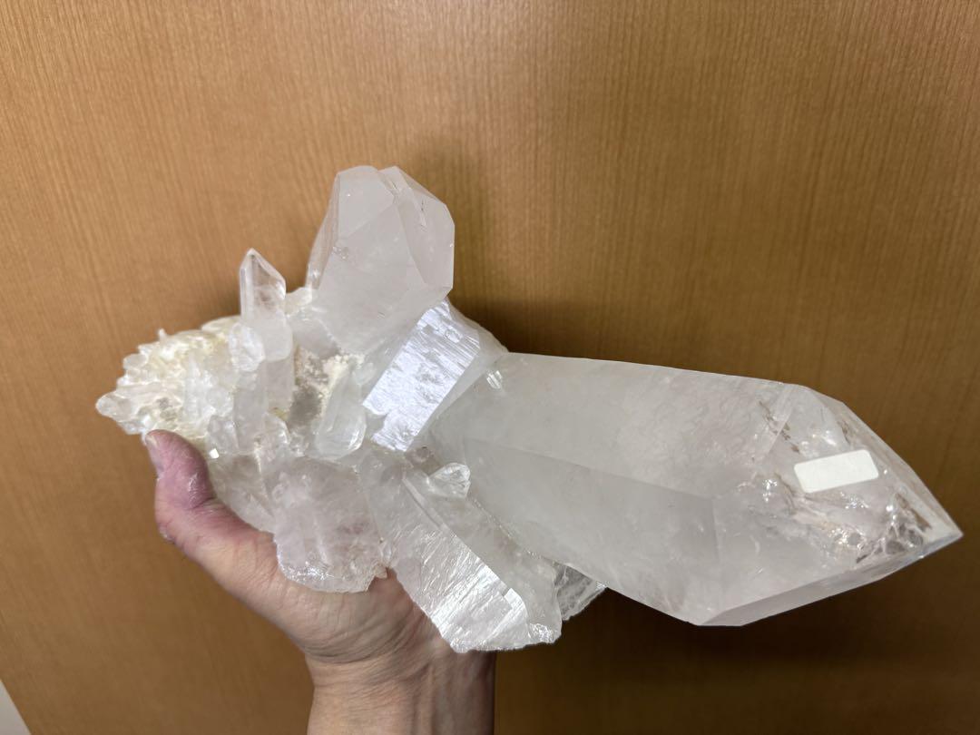 水晶　原石　3260g