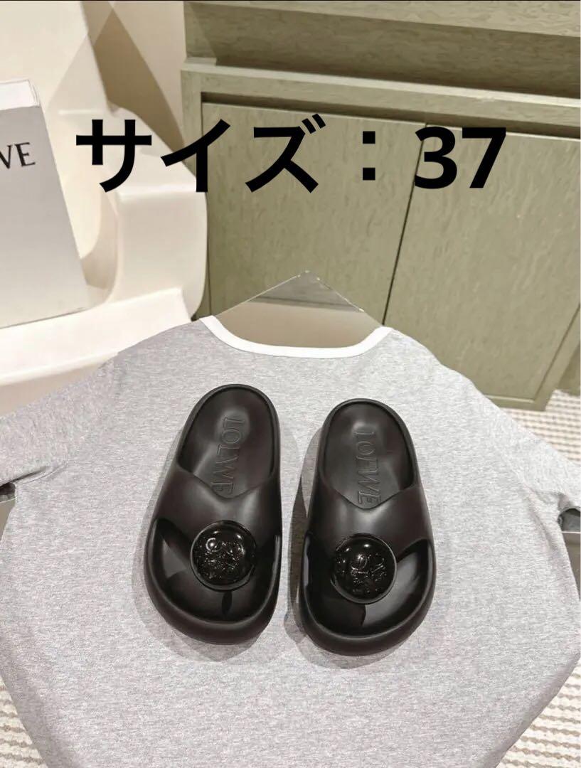 LOEWE　アナグラム トングサンダル
