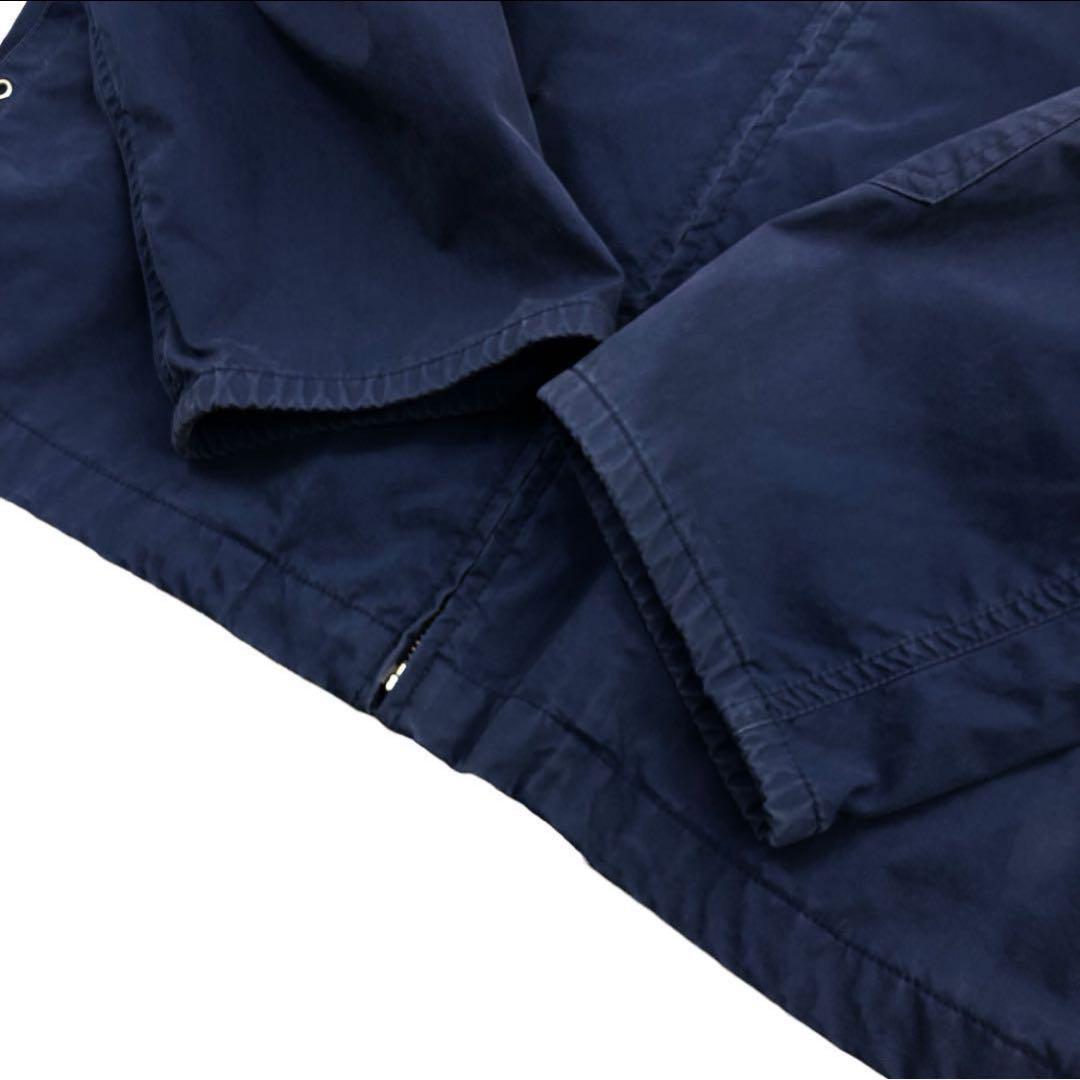 Polo by Ralph Lauren コットン ライトブルゾン 紺　L