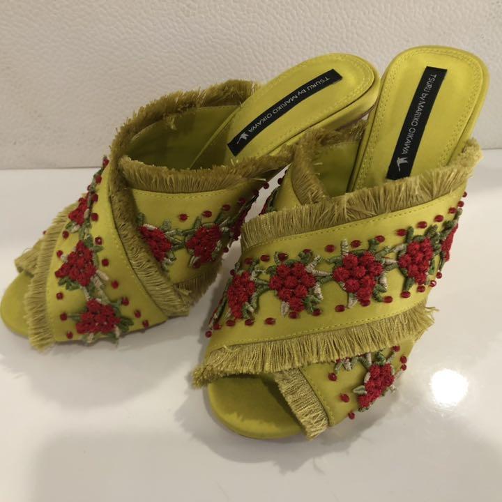 TSURU by Mariko Oikawa 美品 新品未使用品 サイズ36 即納あり 【美品】TSURU by Oikawa/サンダル Mariko サンダル
