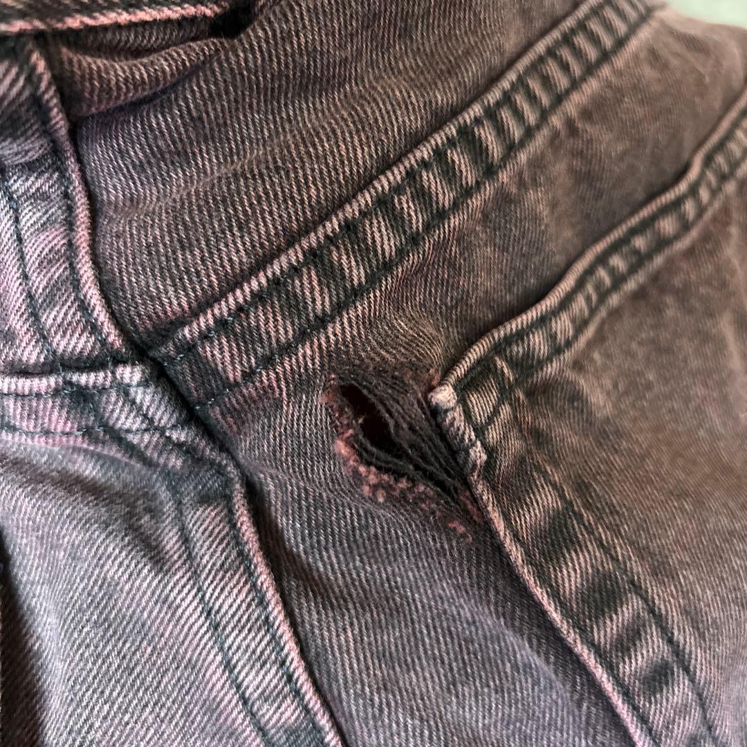 BIGBOY ワインレッドデニムパンツ Lサイズ BIGBOY ワインレッドデニムパンツ Lサイズ