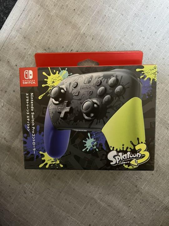 Nintendo Switch Proコントローラー スプラトゥーン3エディシ… Nintendo Switch Proコントローラー スプラトゥーン3エディシ…