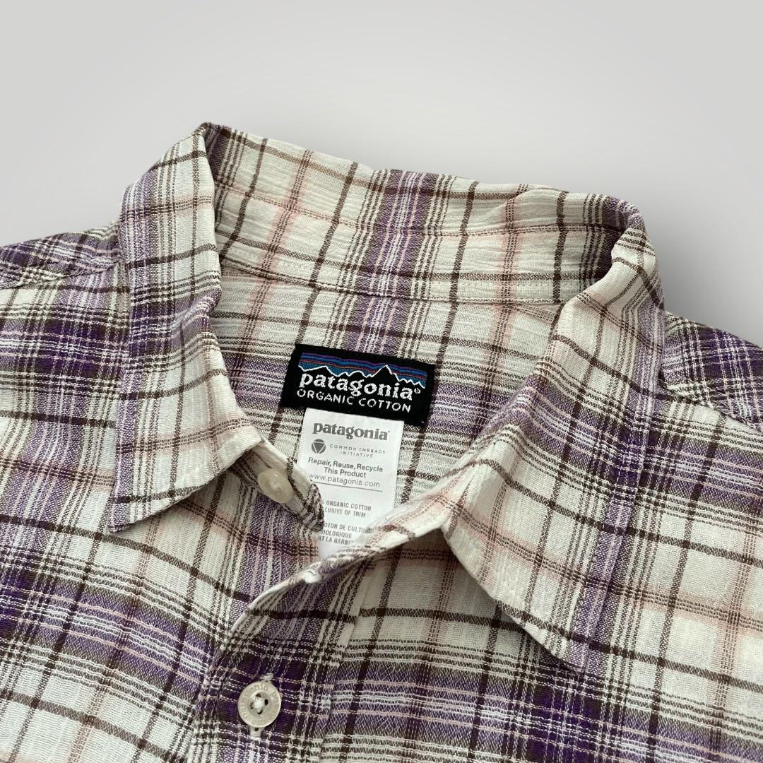希少カラー！Patagonia Steersman 長袖 シャツ オンブレ M