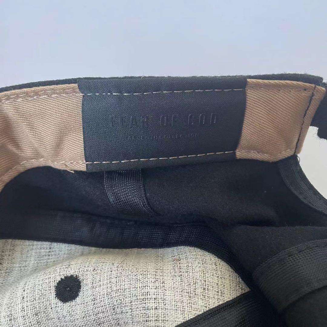 FEAR OF GOD X NEW ERA フロントGキャップ