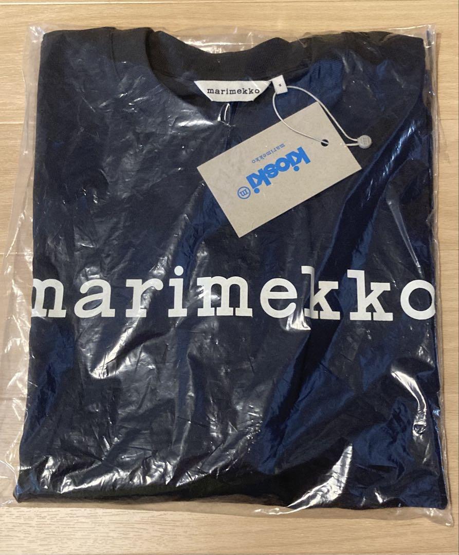【新品】 marimekko マリメッコLogoロゴkioski半袖Tシャツ夏服