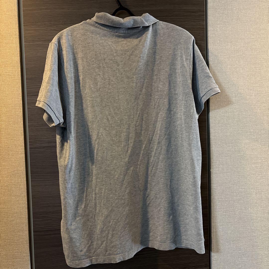 美品 MONCLER グレー ポロシャツ size L
