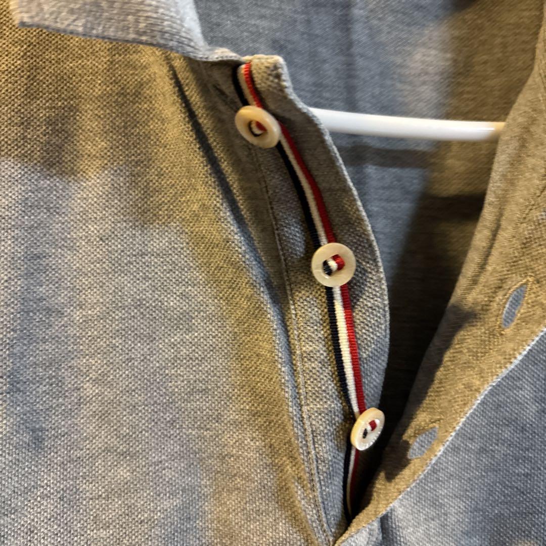 美品 MONCLER グレー ポロシャツ size L