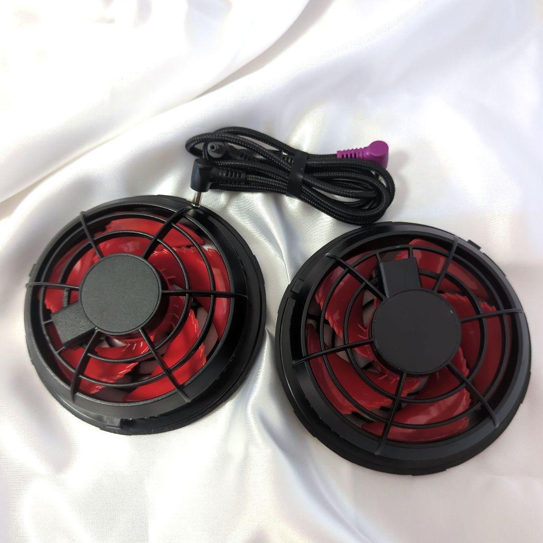 ファンバッテリーセット 空調作業服用 強暴風 24V 大容量 20000mAh