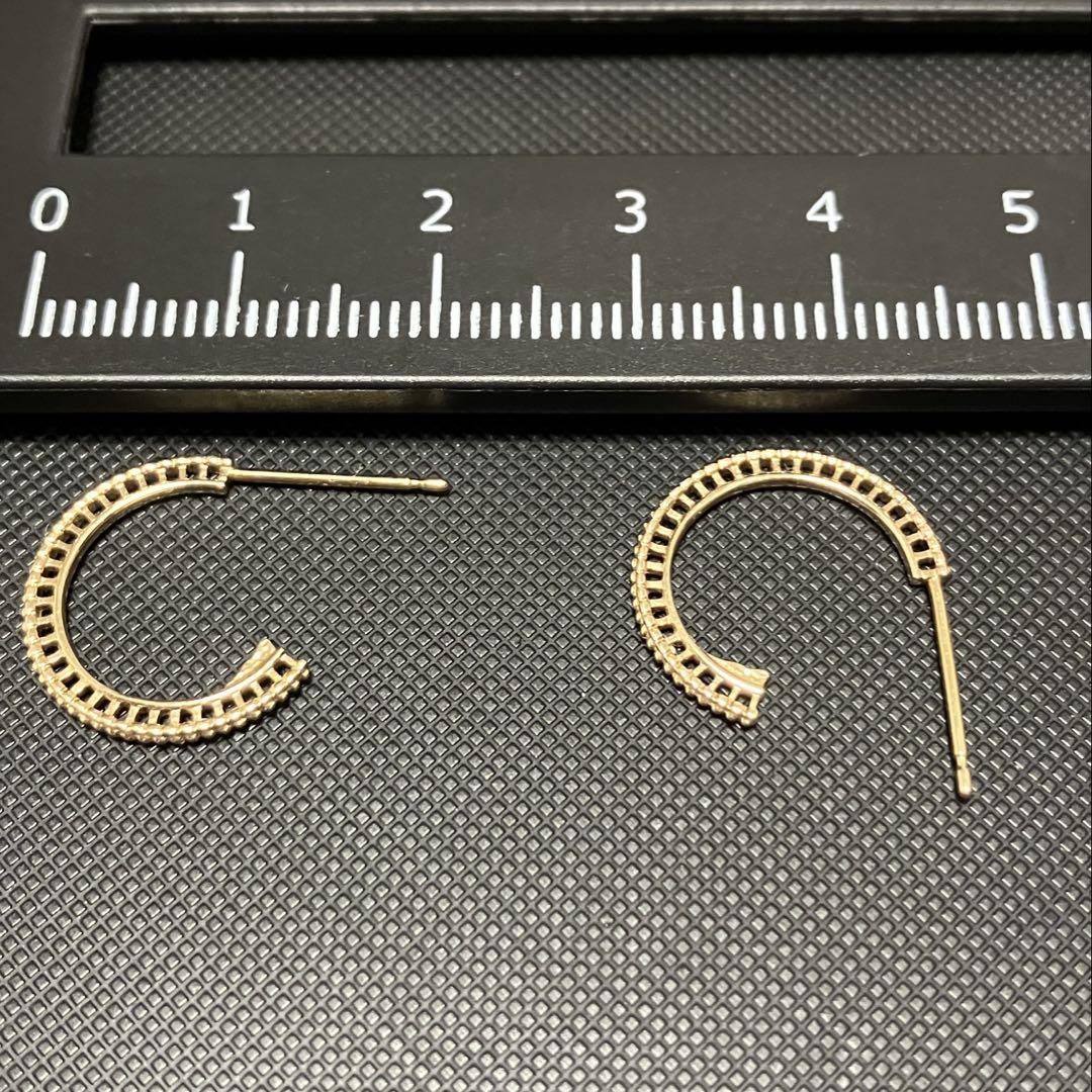 agete ピアス　k10