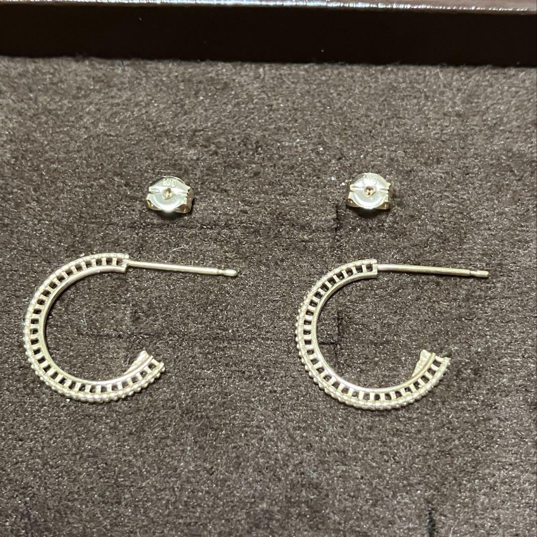 agete ピアス　k10