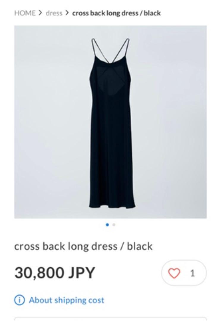 新品完売品 zoe 2021ss cross back long dress NnfEv-m29750728247 通販爆買い
