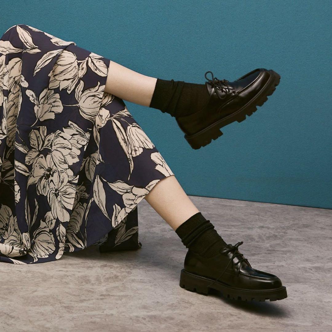 【allureville × ARTESANOS】レースアップシューズ